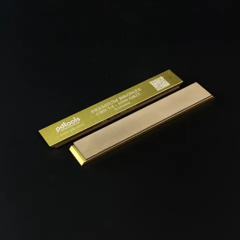 PREMIUM BRONZE (CBN) PDTools Sharpening Stones on blanks 160*25*7,