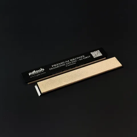 PREMIUM BRONZE (diamond) PDTools Sharpening Stones on blanks 160*25*7