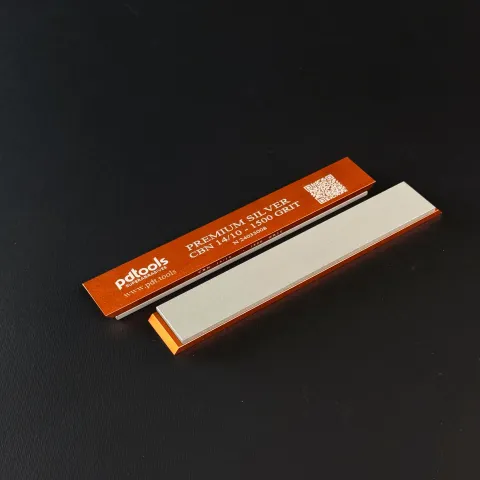 PREMIUM SILVER (CBN) PDTools Sharpening Stones on blanks 160*25*7,