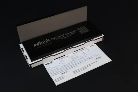 PREMIUM BRONZE (CBN) PDTools Sharpening Stones on blanks 200*70*3